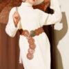 Loose Belted Knit Dress Stone – Image 2