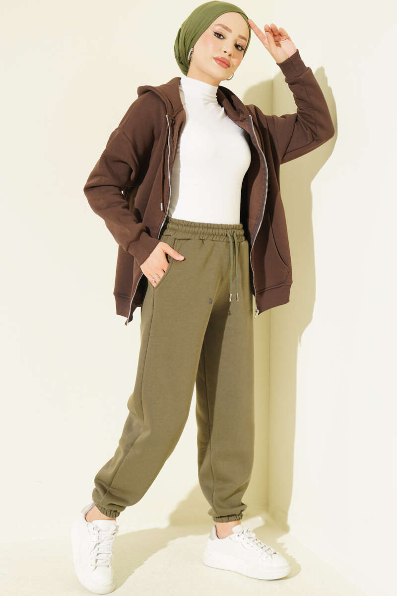 Trousers Khaki - الصورة 2