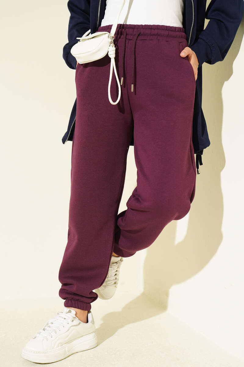 Trousers Plum