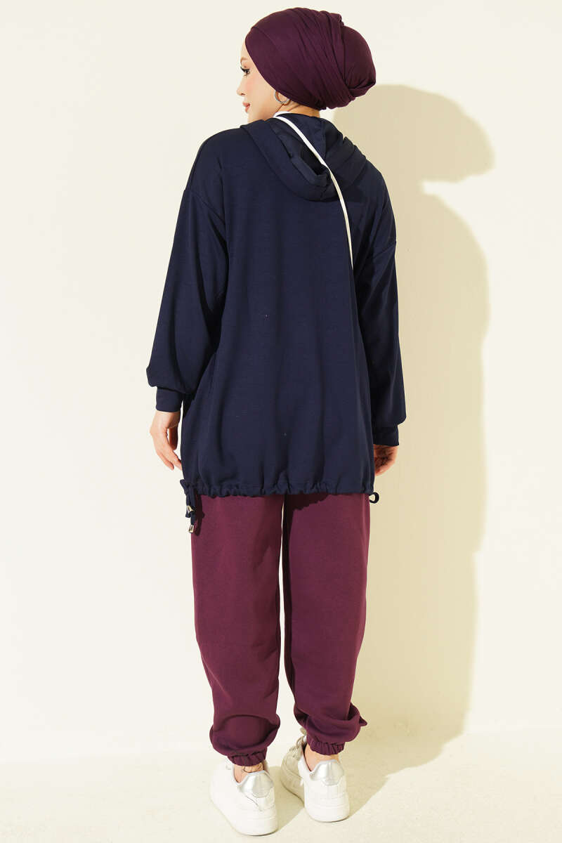 Trousers Plum - الصورة 3