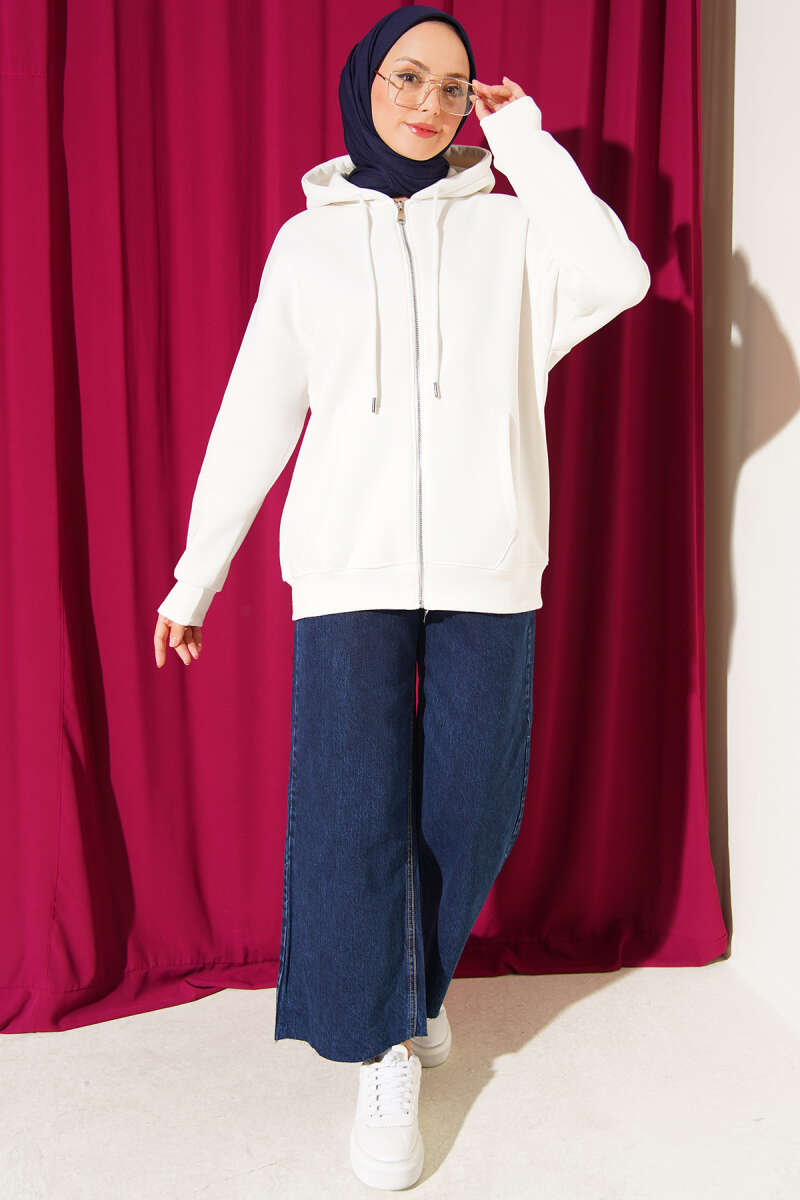Cardigan White - Afbeelding 2