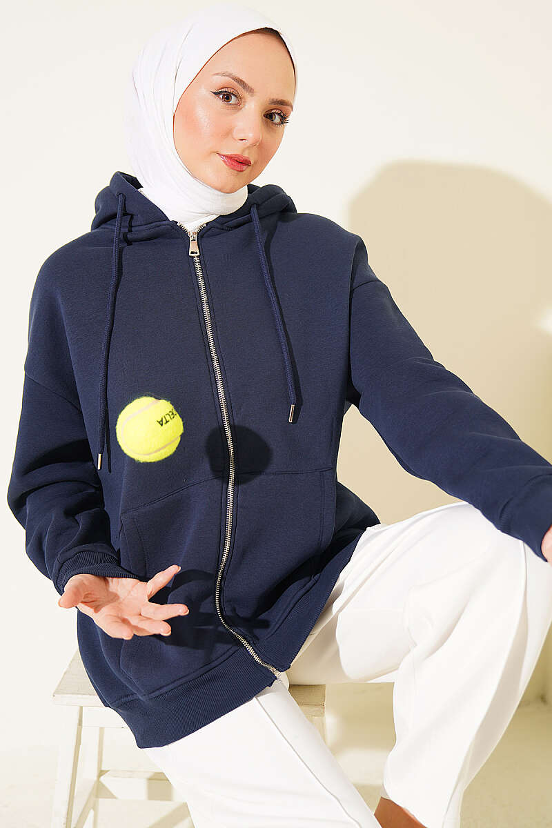 Cardigan Navy Blue