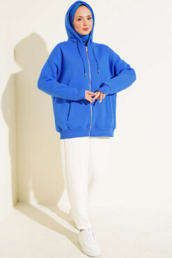 Alternative view of Cardigan Blue