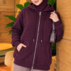Cardigan Plum