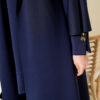 Scuba Long Cardigan Three-Piece Set Navy Blue - immagine 4