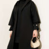 Scuba Long Cardigan Three-Piece Set Black - immagine 2