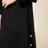 Scuba Long Cardigan Three-Piece Set Black - immagine 4