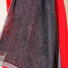 Striped Detailing Ethnic Pattern Shawl Smoke – Bild 4