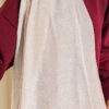 Striped Detailing Ethnic Pattern Shawl Stone – Image 4