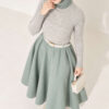 Striped Detail Knit Sweater Grey - immagine 3