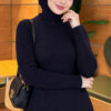 Striped Detail Knit Sweater Navy Blue - immagine 3