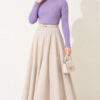 Striped Detail Knit Sweater Lilac - Afbeelding 3