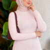 Striped Detail Knit Sweater Powder Pink - immagine 3