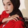 Soft Touch Series Scarf Dark Brown – Bild 2