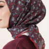 Scarf Burgundy - Afbeelding 4
