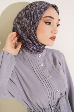 Alternative view of Scarf Slate Grey