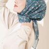 Scarf Petrol Green – Image 2