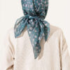 Scarf Petrol Green – Image 3