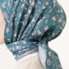 Scarf Petrol Green – Image 4