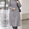 Waterproof Raincoat Smoke - immagine 3