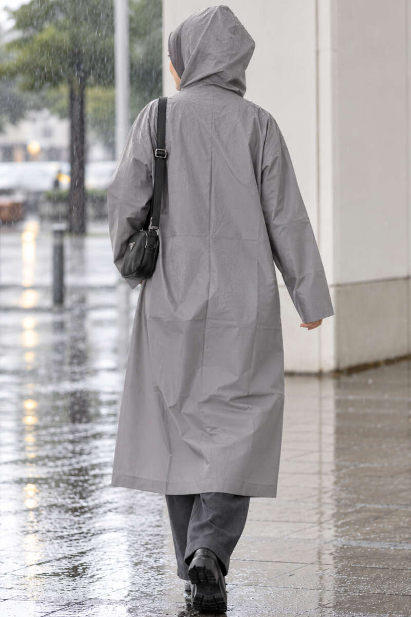 Waterproof Raincoat Smoke - immagine 4