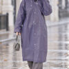 Waterproof Raincoat Navy Blue – Image 2