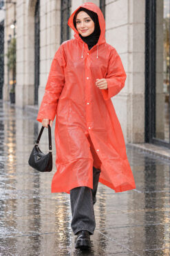 Waterproof Raincoat Orange