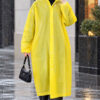 Waterproof Raincoat Yellow - الصورة 3