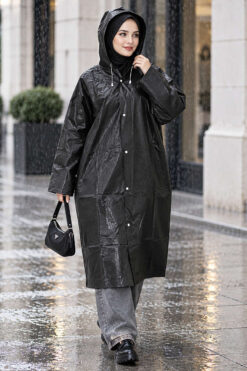 Waterproof Raincoat Black