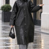Waterproof Raincoat Black – Bild 2