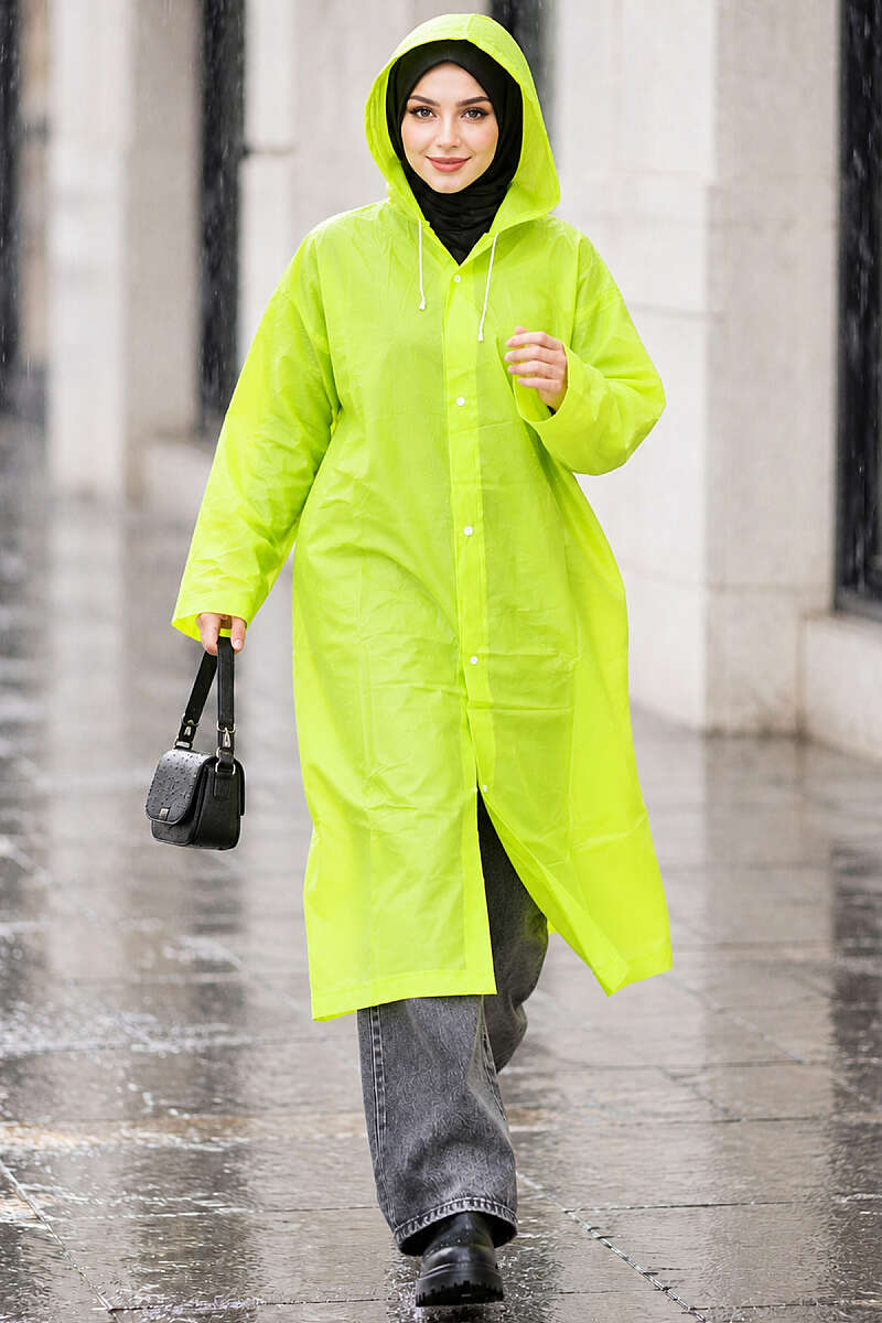Waterproof Raincoat Green