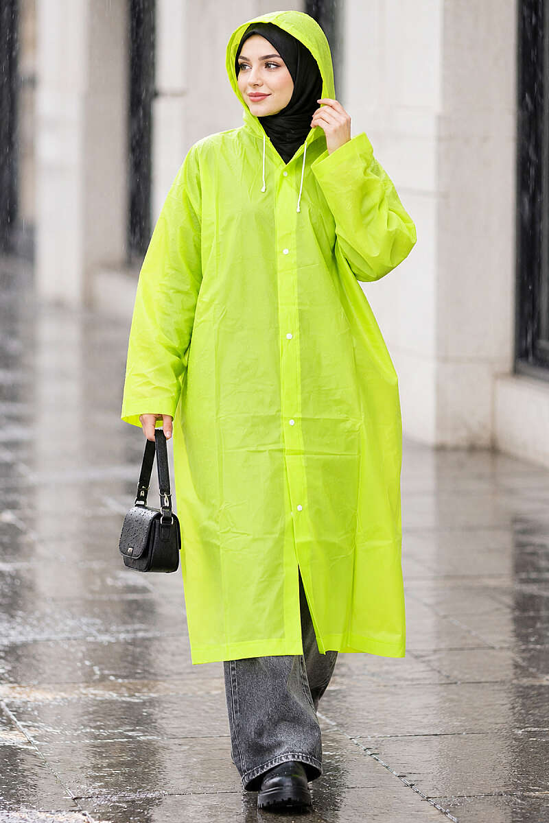 Waterproof Raincoat Green – Bild 3