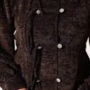 Stone Brit Button-Detail Hem Edge Two-Piece Set Brown - Imagen 4