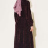 Stone Brit Button-Detail Hem Edge Two-Piece Set Plum – Image 3