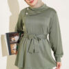 Stone Button Detailing Two-Piece Set Hazel – Bild 2