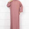 Modest Prayer Dress with Shawl and Zipper