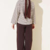 Three-Thread Pocket Pants Brown – Bild 3