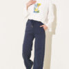 Three-Thread Pocket Pants Navy Blue – Bild 2