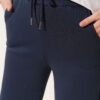 Three-Thread Pocket Pants Navy Blue – Bild 4
