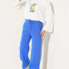 Three-Thread Pocket Pants Blue - الصورة 2