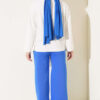 Three-Thread Pocket Pants Blue - الصورة 3