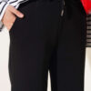 Three-Thread Pocket Pants Black – Bild 4