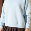 Three-Thread French Terry Sweatshirt Baby Blue - Image 4