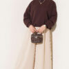 Three-Thread French Terry Sweatshirt Brown – Image 2