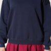 Three-Thread French Terry Sweatshirt Navy Blue - الصورة 4