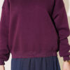 Three-Thread French Terry Sweatshirt Plum - immagine 4