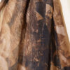 ⁦Triangle Pattern Bamboo Crinkle Scarf Sand Beige⁩ - الصورة ⁦4⁩
