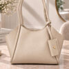 Long-Handled Wallet with Detailed Purse Beige