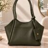 Long-Handled Wallet with Detailed Purse Khaki