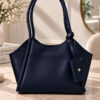 Long-Handled Wallet with Detailed Purse Navy Blue